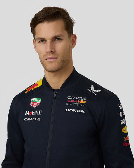 Oracle Red Bull Racing Unisex Teamline Bomber Jacket - Night Sky