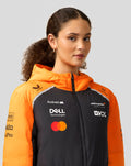 Official Unisex McLaren Formula 1 Team Longline Padded Jacket - Phantom/Papaya