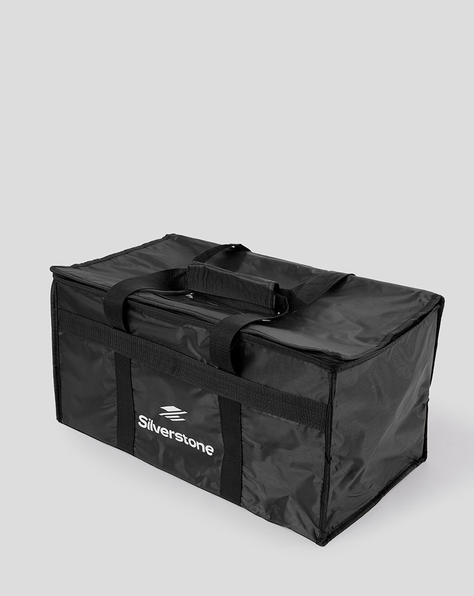 BLACK SILVERSTONE COOL BAG