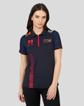 ORACLE RED BULL RACING WOMENS SS POLO SHIRT DRIVER SERGIO 