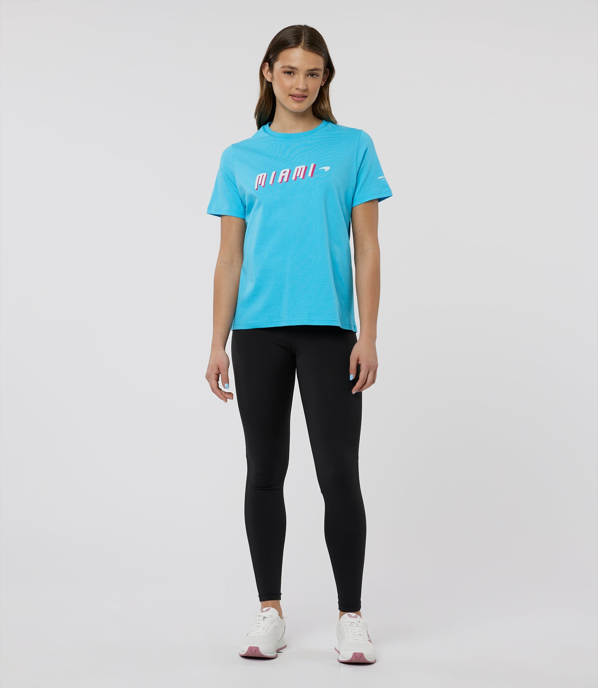 McLAREN JUNIOR MIAMI NEON LOGO T-SHIRT - Castore Silverstone