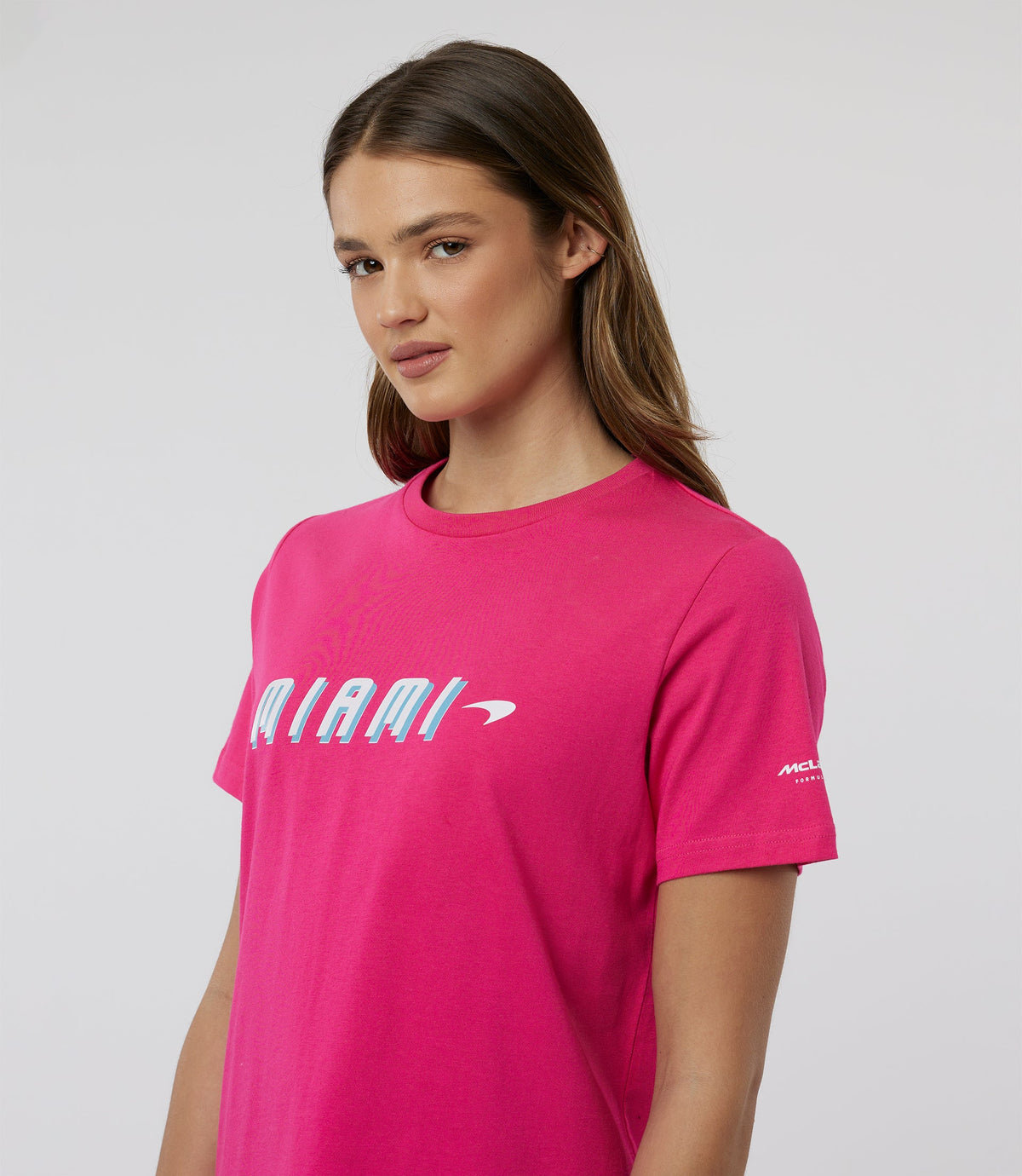 McLAREN JUNIOR MIAMI NEON LOGO T-SHIRT - Castore Silverstone