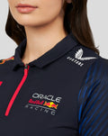 ORACLE RED BULL RACING WOMENS SS POLO SHIRT DRIVER MAX VERSTAPPEN - NIGHT SKY