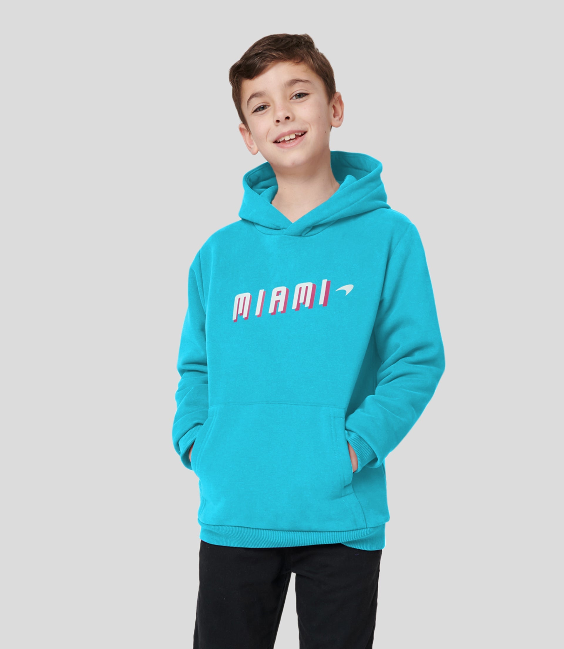 McLaren Junior Miami Neon Graphic Hoodie