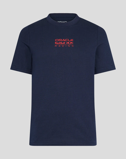 red white and blue graphic tee
