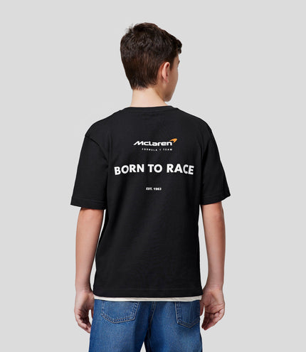 Junior Born To Race Oversized T-Shirt - Anthracite