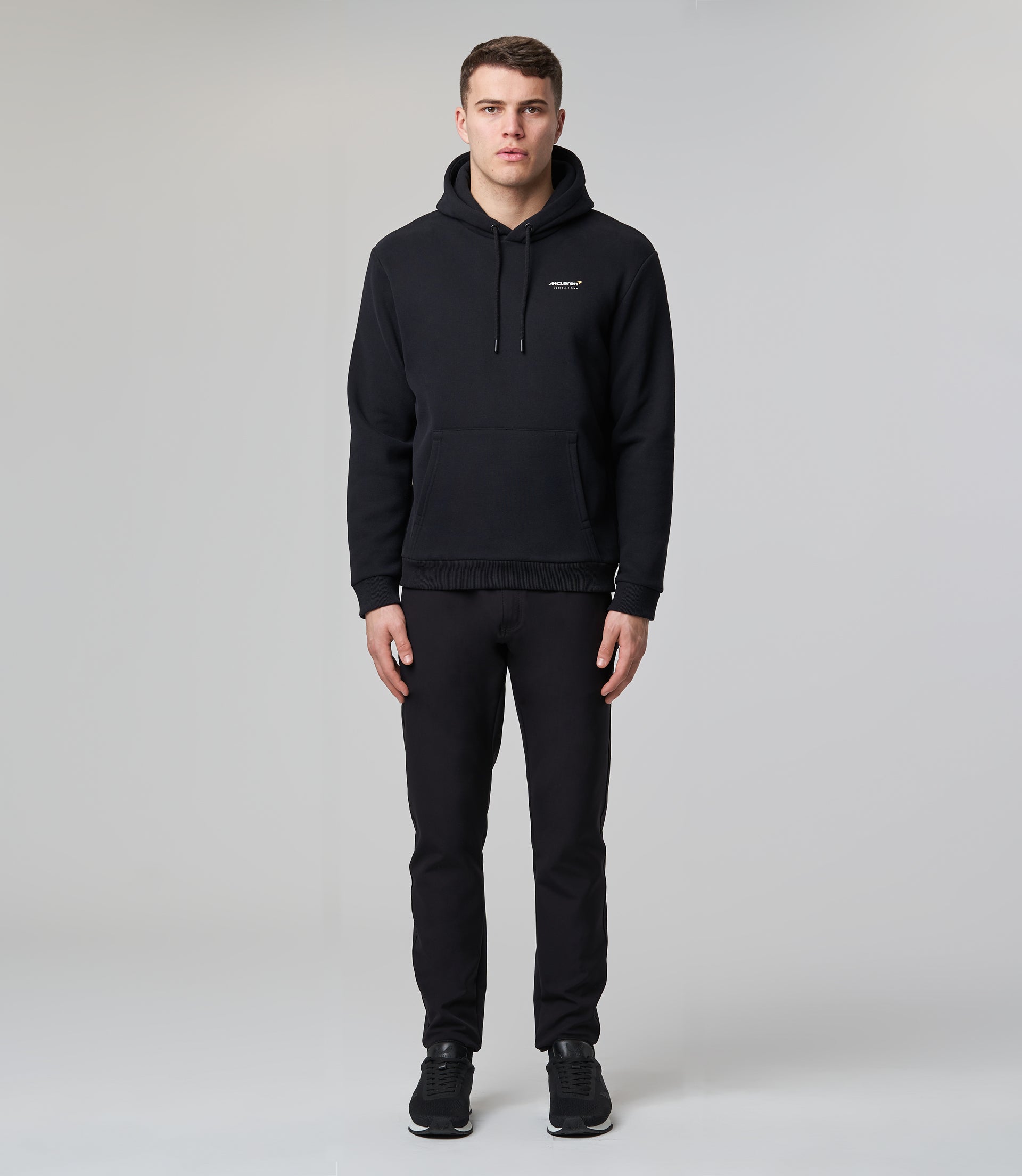 McLaren Mens Lando Norris Team Core Hoodie - Castore Silverstone