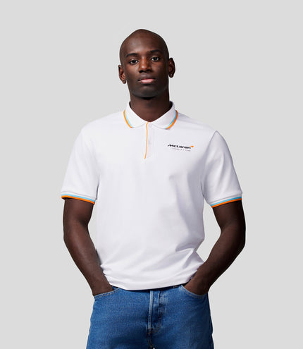 Mens Core Essentials Polo - Bright White