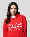 ORACLE RED BULL RACING UNISEX CORE OVERHEAD HOODIE - FLAME SCARLET