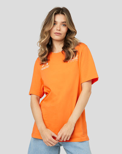 Oracle Red Bull Racing Unisex Short Sleeve T-Shirt Race - Exotic Orange